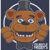 Five Nights at Freddy's Freddy Fazbear Face and Hands Boy's Navy T-shirt - 2 of 3