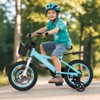 Costway 12"/14"/18" Kid's Bike for 4-8 with Height-Adjustable Handlebar & Saddle Handbrake Blue/Green/Red/Purple - 3 of 4