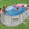 Bestway Power Steel Swim Vista Series II Above Ground Outdoor Swimming Pool - 3 of 4