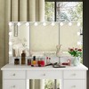 FUFU&GAGA LED Makeup Vanity with 9 Drawers Elegant Makeup Station - 2 of 4