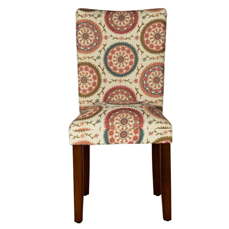 Set of 2 Parsons Pattern Dining Chair Wood - HomePop, 5 of 12