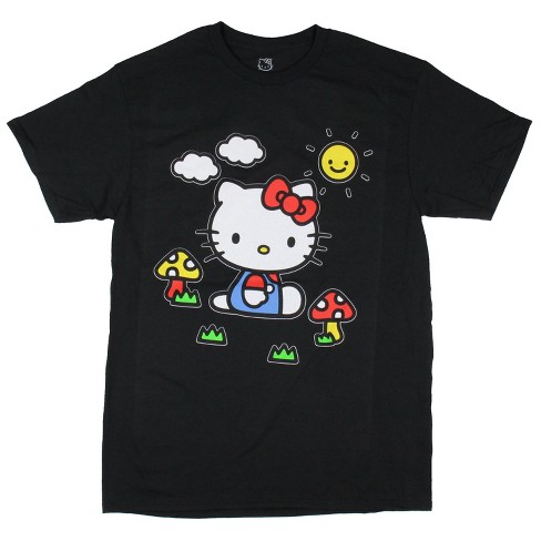 Seven Times Six Hello Kitty Men's Sunshine and Mushrooms Short Sleeve T-Shirt - image 1 of 3