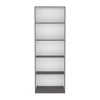 NicBex 71.1" H 4 Tier Free Standing Storage Bookshelves with Durable Structure for Office Home - 3 of 4