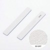100 Count 80/80 Grit Rectangle Nail Files, Reusable Coarse Double Sided Emery Boards for Acrylic Nails - 3 of 4