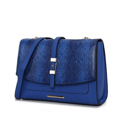MKF Collection Melody Vegan Leather Women’s Crossbody Shoulder Handbag Purse by Mia K