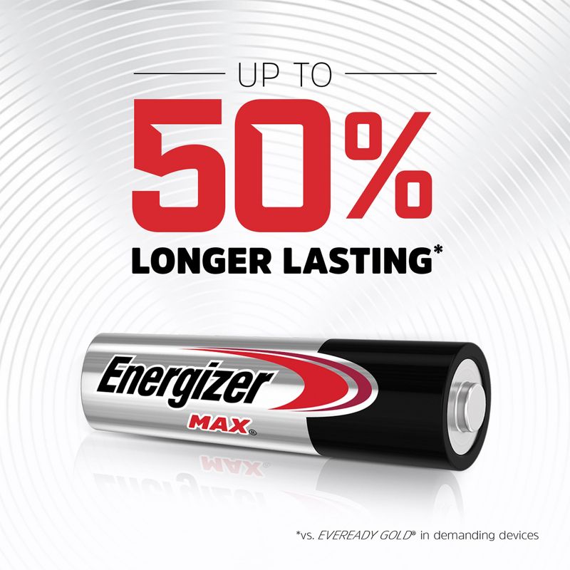 Energizer Max AA Batteries - Alkaline Battery, 3 of 17