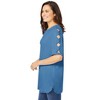 Woman Within Plus Size Cut-Out Sleeve Tunic - 4 of 4