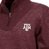 NCAA Texas A&M Aggies Women's Quarter Zipped Sweatshirt - 3 of 3