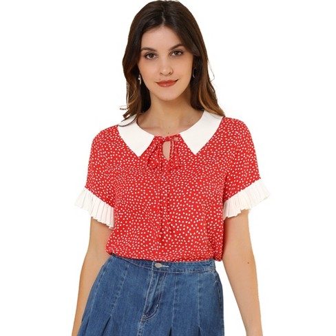 Red polka dot skirt target sales