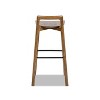 Jennifer Taylor Home Sven 26.5" Modern Minimalist Low Back Wood Counter Stool - 4 of 4