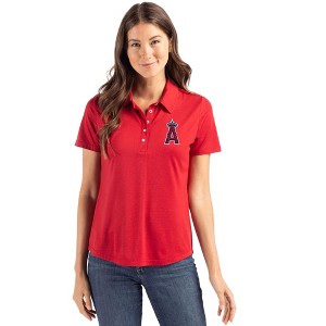 Los Angeles Angels Cutter & Buck Coastline Epic Comfort Recycled Womens Polo - 1 of 1