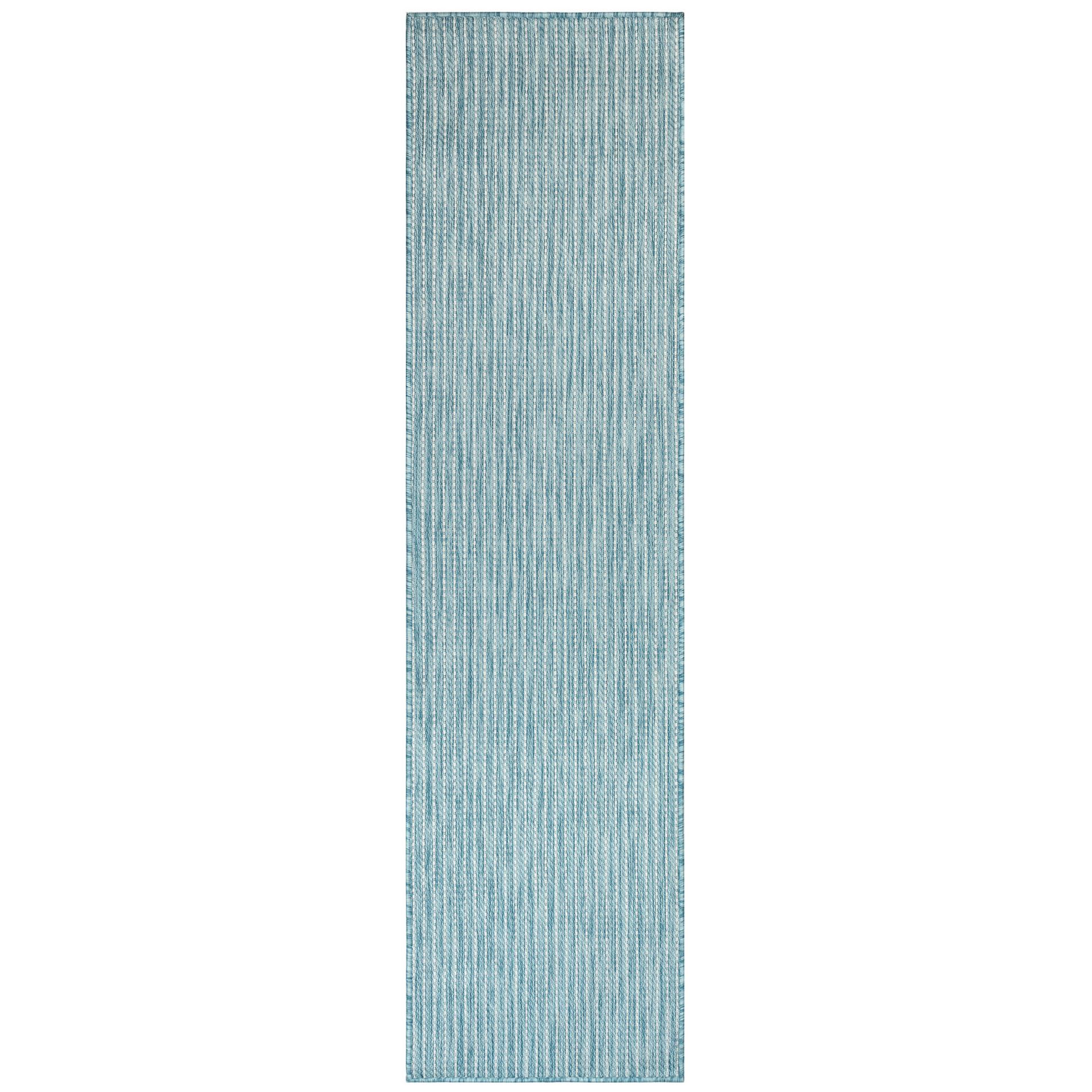 Lush Decor Carmel Texture Stripe Indoor/Outdoor Rug