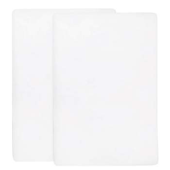 Ely's & Co. Baby Fitted Pack n Play - Mini Crib Sheet   100% Combed Jersey Cotton  2 Packs Gender Neutral