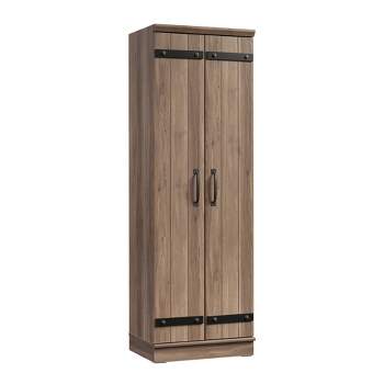 Sauder Homeplus Storage Cabinet in Sienna Oak Finish