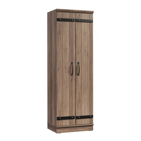 OKD 72 Tall Wood Home Modern Storage Bathroom Cabinet Closet with 2 Doors  and Adjustable Shelves, Espresso 