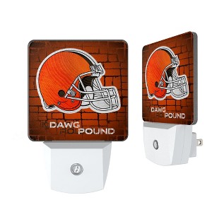 NFL AFC Teams Brick Wall Night Light 2-Pack - 1 of 4