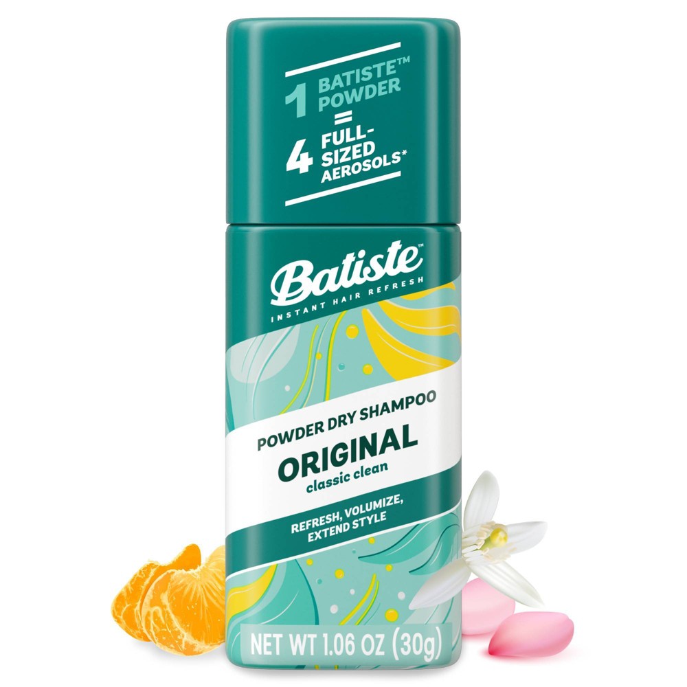 Batiste Original Powder Dry Shampoo – 1.06oz: For All Hair Types, Daily Use, Basic Cleansing, Scented