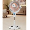 Optimus 14" Oscillitating Pedestal Digital Dish Heater with Remote - 4 of 4