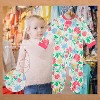Chick Pea Baby Girl Clothes Footed Pajama Set for Sleep and Play 2 Pack Floral Rose Sleeper 0-3M - 3 of 4