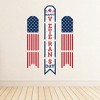 Big Dot of Happiness Happy Veterans Day - Hanging Vertical Paper Door Banners - Patriotic Wall Decoration Kit - Indoor Door Decor - 3 of 4