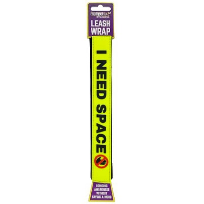 Multipet Pet Leash Wrap - I Need Space