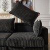 113.5'' Modular Sectional Corduroy Sofa, Sectional Couches for Living Room U-Shaped Sectional Couch with Storage Ottoman - 3 of 4