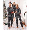 Matching Christmas Onesie, Print One Piece Pajamas, Hooded Holiday Sleepwear Nightwear for Men - 4 of 4