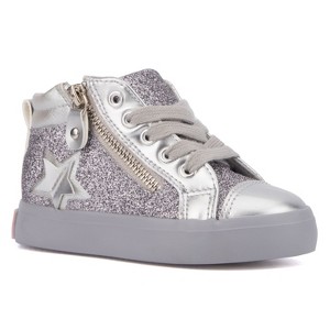 Olivia Miller Girl's Toddler Star High Top Sneakers - 1 of 4