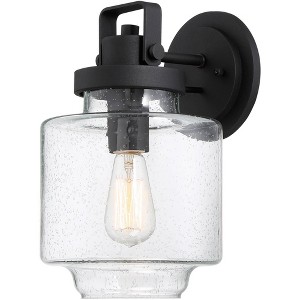 Minka Lavery Minka Rosecrans 8" Wide 1-Light Sand Coal Outdoor Wall Light - 1 of 3