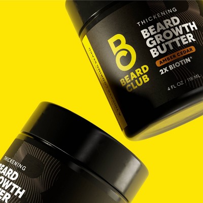 Beard Club Beard Butter - 4 fl 0z: Birch Scent, Cream Form, All Hair & Skin Types