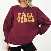 Simply Sage Market Women's Graphic Sweatshirt Fall Vibes Retro Puff Print - 2 of 4