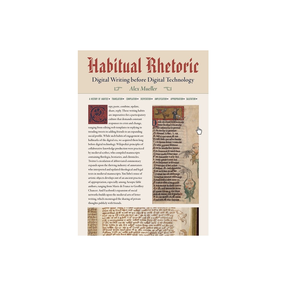 Habitual Rhetoric - (Composition, Literacy, and Culture) by Alex Mueller (Hardcover)