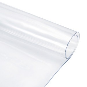 Unique Bargains Table Protector PVC Rectangular Waterproof Corner Design Tablecloth Placemat for Office Home - 1 of 4