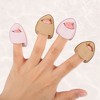 Unique Bargains Fingertip Powder Puff Beauty Makeup Tools 10 Pcs - 2 of 4