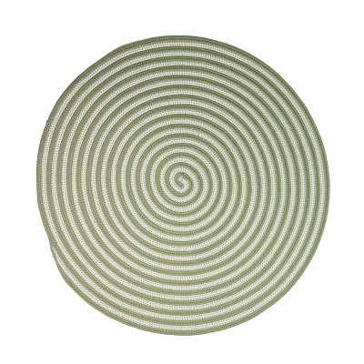 Colonial Mills Tiki Spiral Doormats - Thai Basil 45” x 45”
