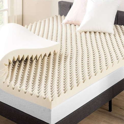 Eggcrate Foam Mattress Topper, Pressure Relief