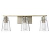 Savoy House Brannon 3 - Light Vanity in  Noble Brass - 2 of 2