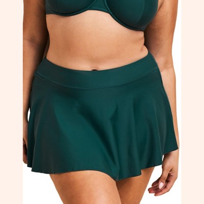 Adore Me Women's Tricia Skort Swimwear Bottom