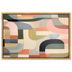 Art Remedy Cuenca Modern Color Block Abstract Wall Art Framed - 1 of 4