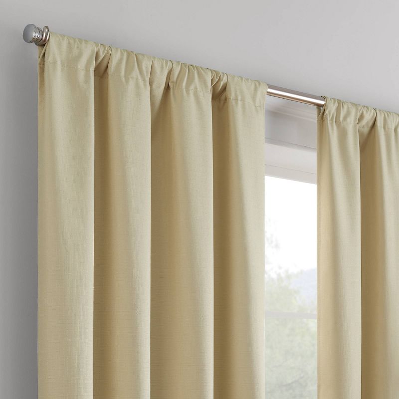 Kenna Thermaback Blackout Curtain Panel - Eclipse, 3 of 13