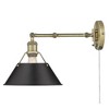 Golden Lighting Orwell 1 Light Articulating Wall Sconce - 2 of 4