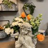 Slickblue Angel Girl Resin Flower Planter, Decorative Indoor Plant Pot, Tabletop or Shelf Accent, 6.6"x8"x8" - 3 of 4