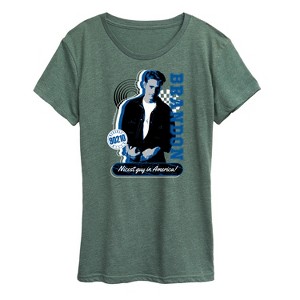 Women's - Beverly Hills 90210 - Brandon Nicest Guy In America Short Sleeve Graphic T-Shirt - 1 of 4