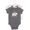 Hudson Baby Infant Boy Cotton Bodysuits, Daddys Man - 2 of 4