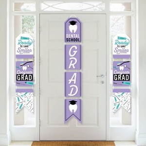 Big Dot of Happiness Dental School Grad - Hanging Vertical Paper Banners Dentistry & Hygienist Graduation Party Wall Decoration Kit Indoor Door Decor - 1 of 4