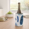 Ninola Design Blue Minimal Strokes Abstract Wine Chiller - Deny Designs - 2 of 2