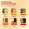 WHALL Touchscreen Toaster 2 & 4 Slice, Stainless Steel Toaster with Digital Timer, 6 Bread & Shade Settings, Extra-Wide Slots, Bagel, Cancel, Defrost - 4 of 4