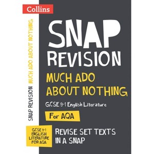 Much ADO about Nothing Aqa GCSE 9-1 English Literature Text Guide - (Collins GCSE Grade 9-1 Snap Revision) by  Collins Maps (Paperback) - 1 of 1