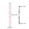 Unique Bargains Home DIY Nail Art Liner Brush Pink 1 Pc Pink - 4 of 4