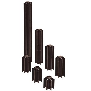 Gardener's Supply Company Raised Garden Bed Lifetime Corners | Rustproof Aluminum Outdoor Planter Box Corner Brackets with Screws & Plastic Cap - 1 of 3